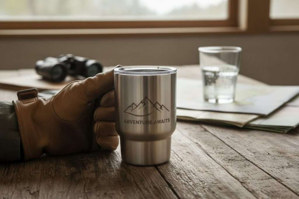 Mug métal personnalisé : votre compagnon durable et unique